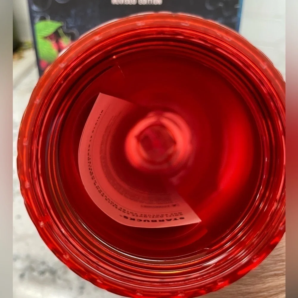 Starbucks Pink Spiral Swirl Stripe Textured Water Bottle Tumbler. NWT. Pretty!